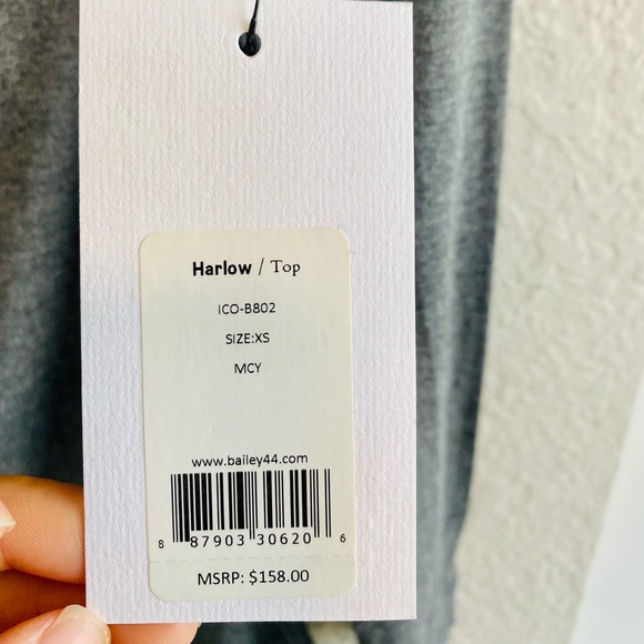 Bailey 44 Cold Shoulder Harlow Top NWT - Picture 7 of 8